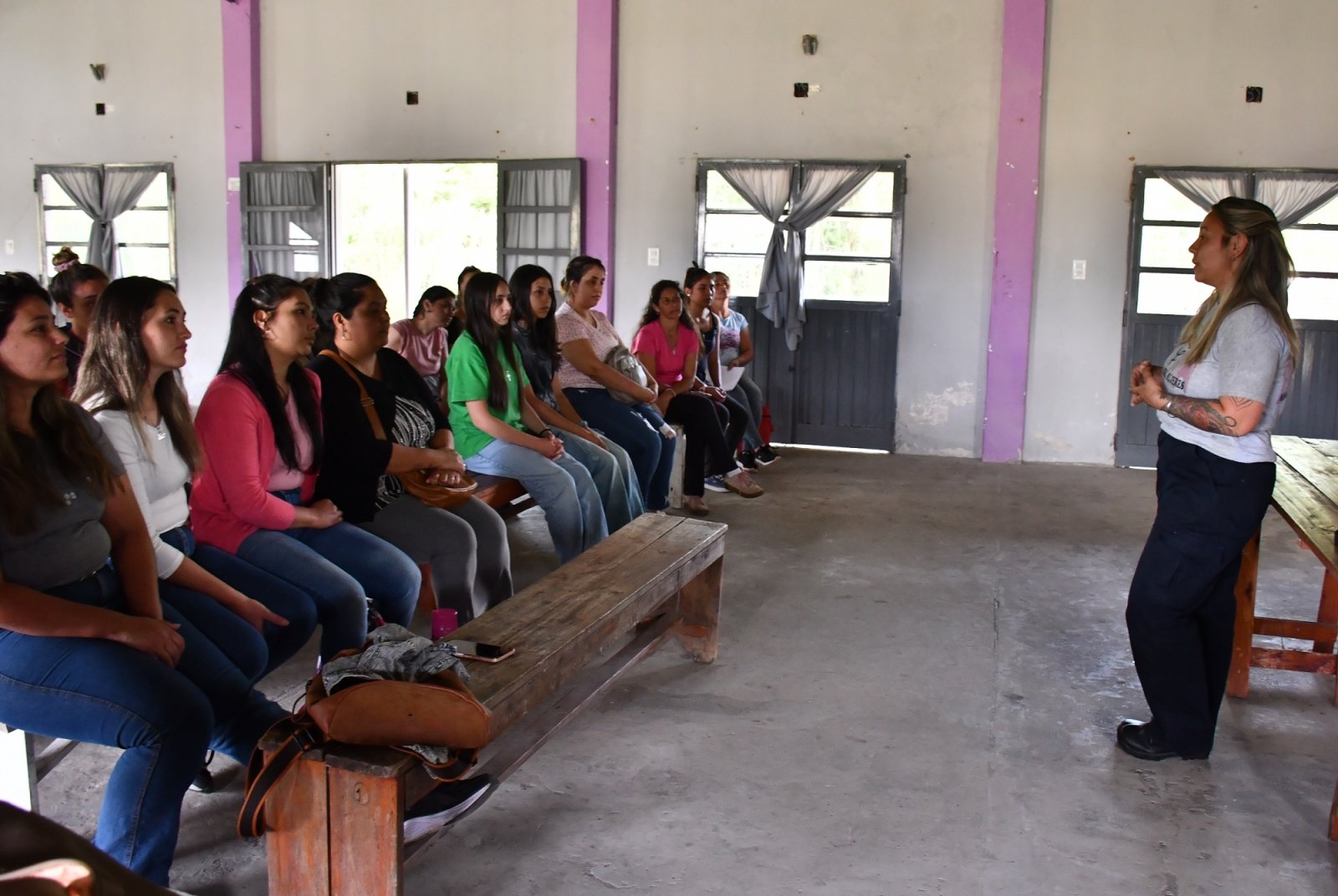 COMENZÓ EL CURSO “MANOS A LA OBRA, MUJERES”