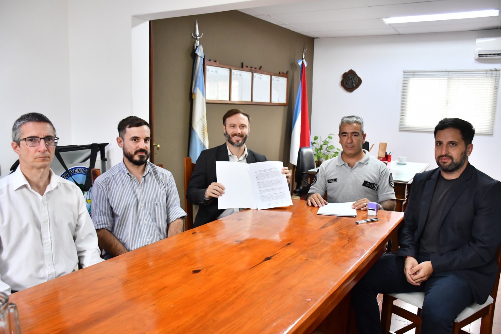 CONVENIO ENTRE LA MUNICIPALIDAD Y LA UNIDAD PENAL Nº3 PERMITIRÁ A LOS INTERNOS REALIZAR ACTIVIDADES DE FO RMACIÓN LABORAL