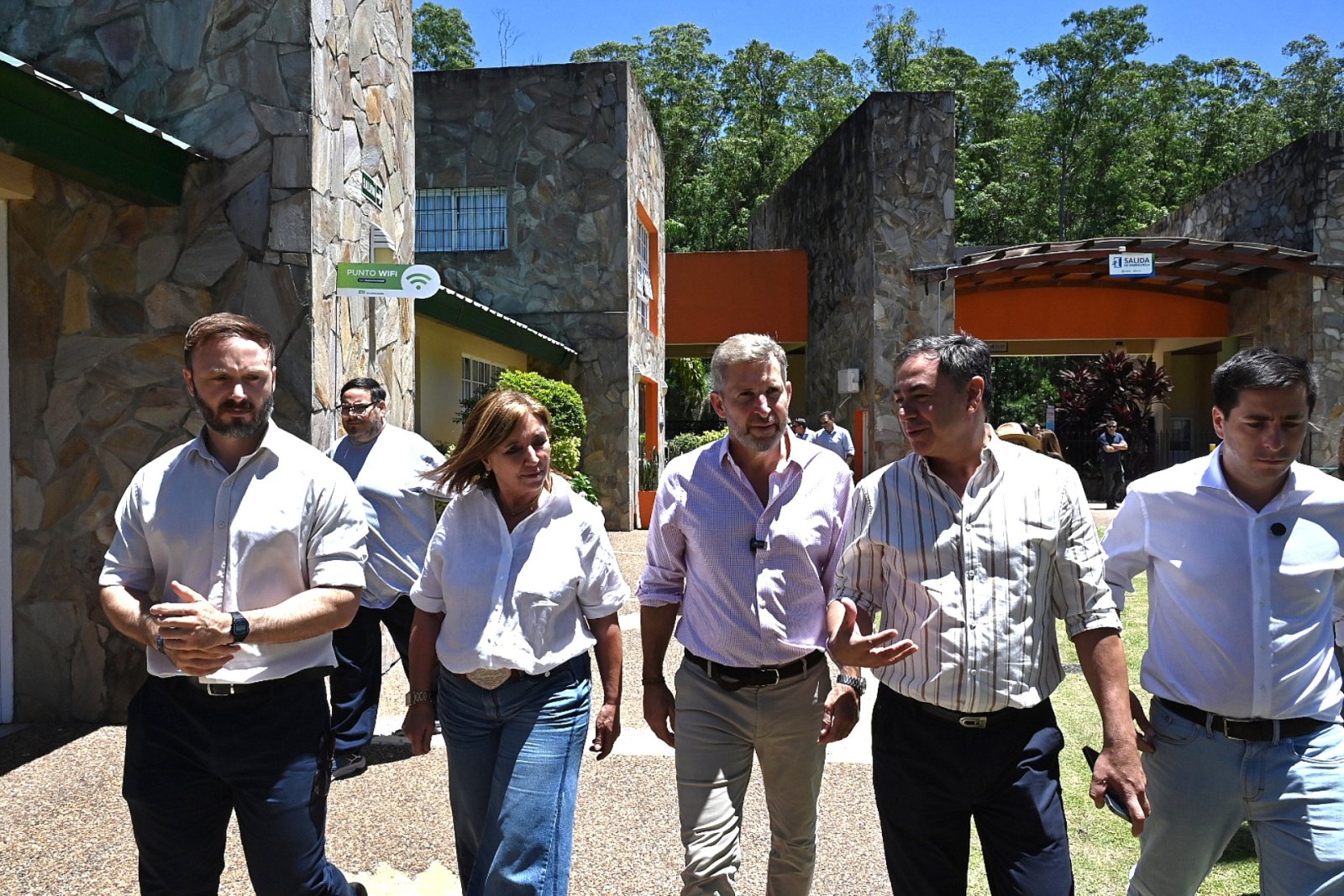EL GOBERNADOR FRIGERIO RECORRIÓ OBRAS DE ESPACIOS TURÍSTICOS EN EL PERILAGO DE SALTO GRANDE