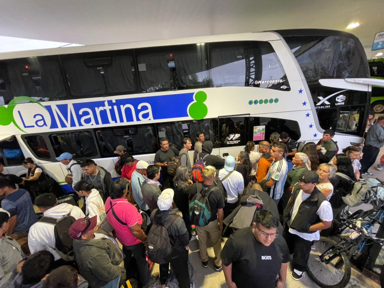 COMENZARON LOS VIAJES DE TRABAJADORES FRUTÍCOLAS DESDE CONCORDIA