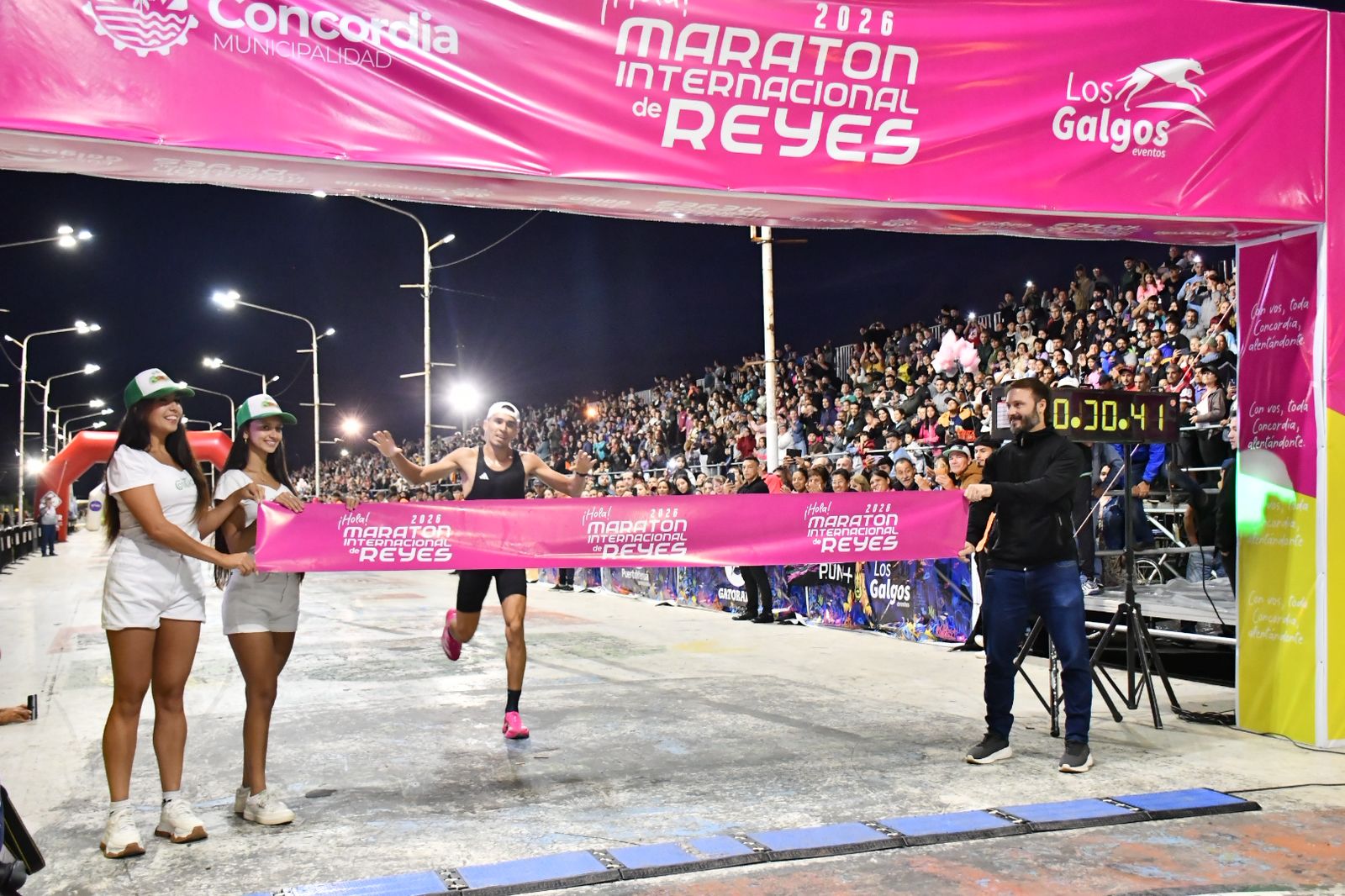 CONCORDIA VIVIÓ UNA FIESTA DEPORTIVA CON LA MARATÓN INTERNACIONAL DE REYES