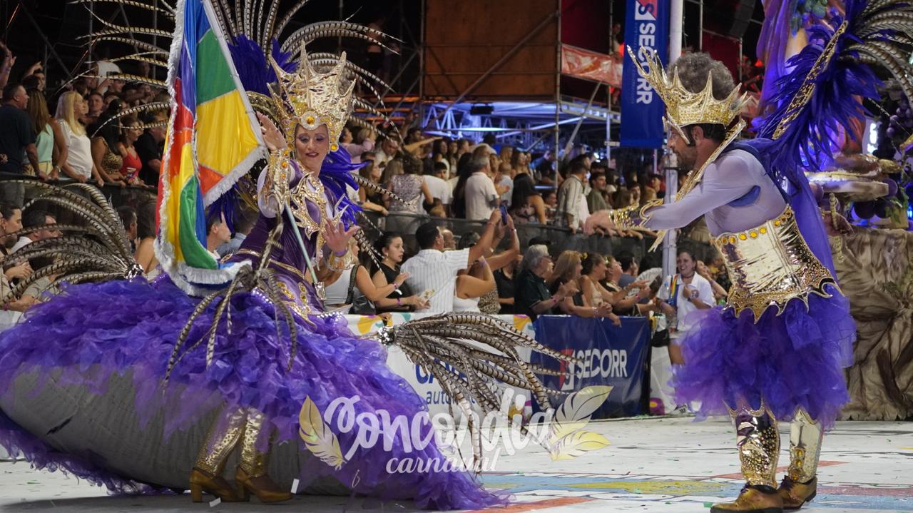 CONCORDIA VIVIÓ UNA GRAN SEGUNDA NOCHE DE CARNAVAL