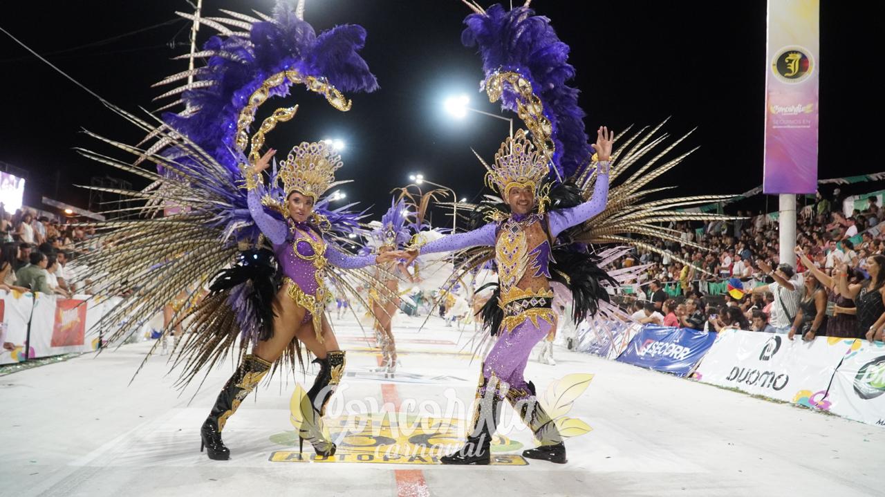 CONCORDIA VIVIÓ UNA GRAN SEGUNDA NOCHE DE CARNAVAL