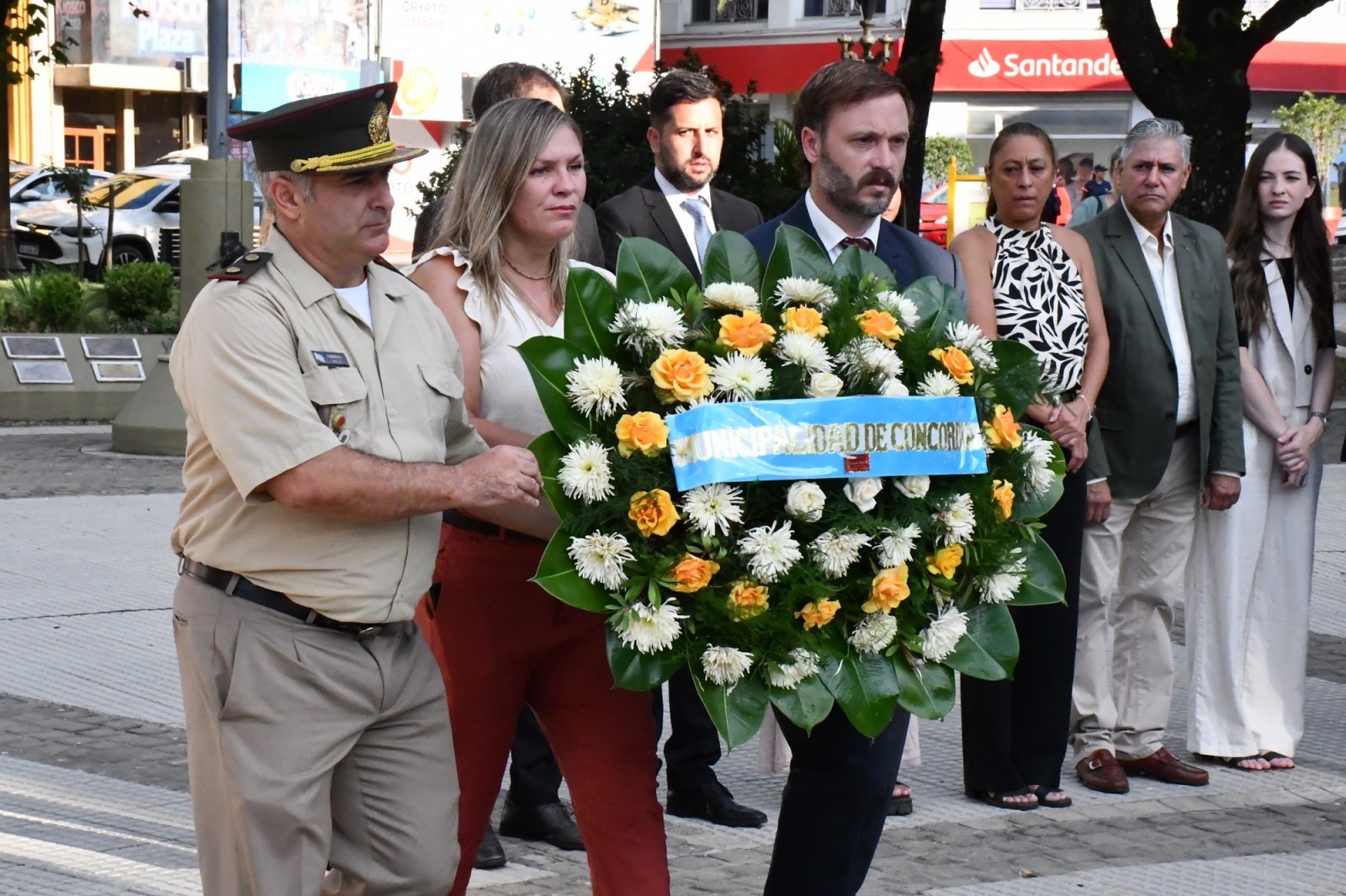 AZCUÉ ENCABEZÓ LOS ACTOS CONMEMORATIVOS POR EL COMBATE DE SAN LORENZO Y LA BATALLA DE CASEROS