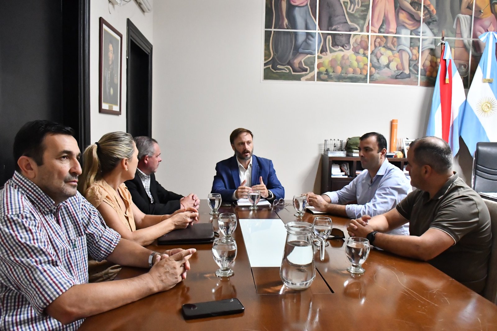 INTENDENTES DEL CONSORCIO INTERMUNICIPAL COINCIDIERON EN TRABAJAR CONJUNTAMENTE POLÍTICAS RELACIONADAS A L A PRODUCCIÓN Y EL TURISMO