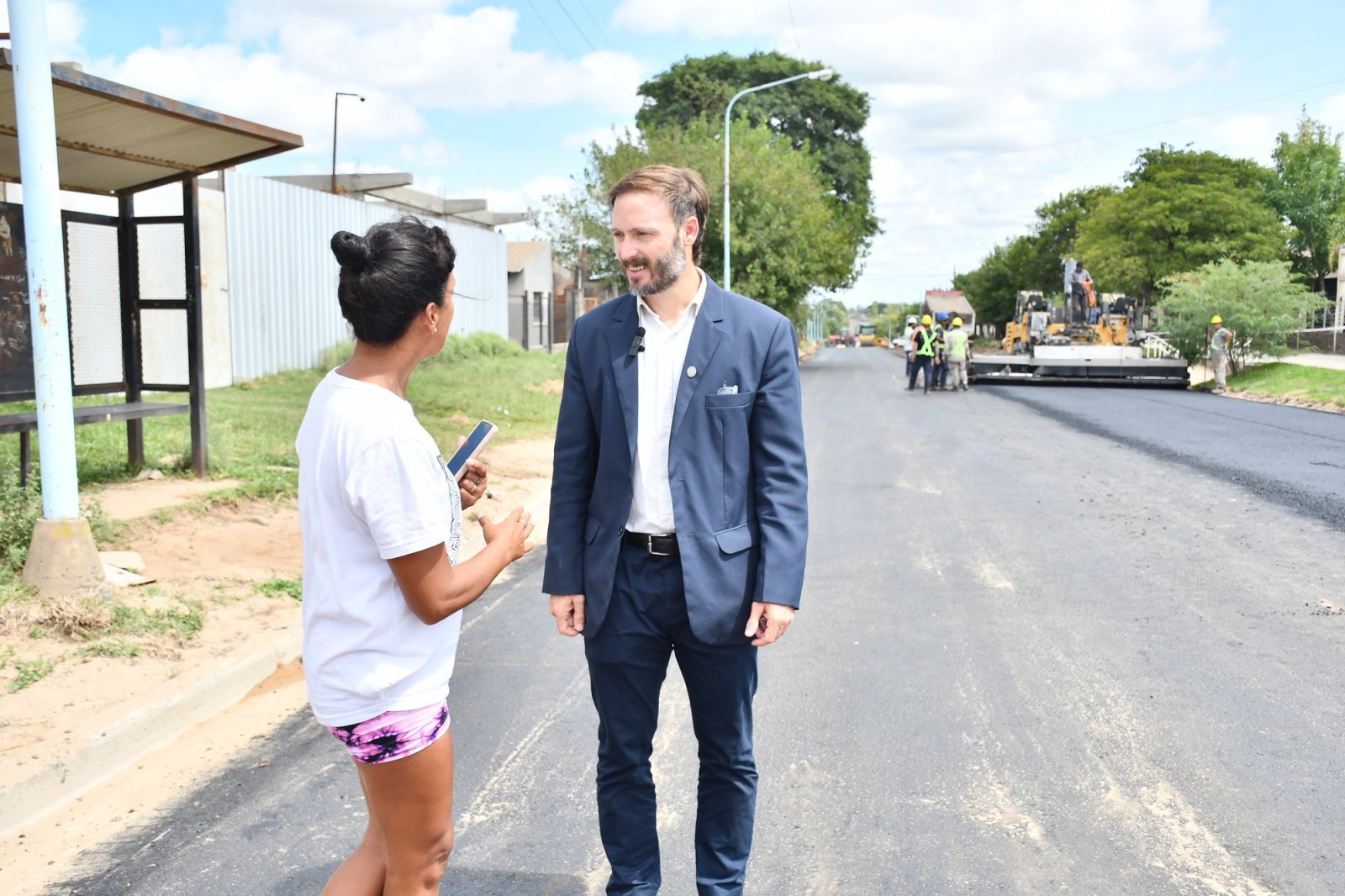 PLAN DE INFRAESTRUCTURA Y DESARROLLO: ESTÁN FINALIZANDO LOS TRABAJOS EN CALLE DR. SAURÉ