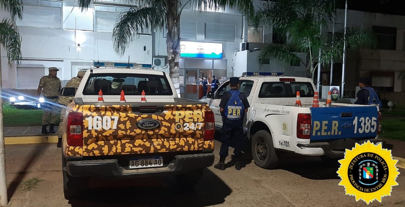 DOS CAZADORES FURTIVOS INTERCEPTADOS EN ZONA DE ARROYO CHAÑAR