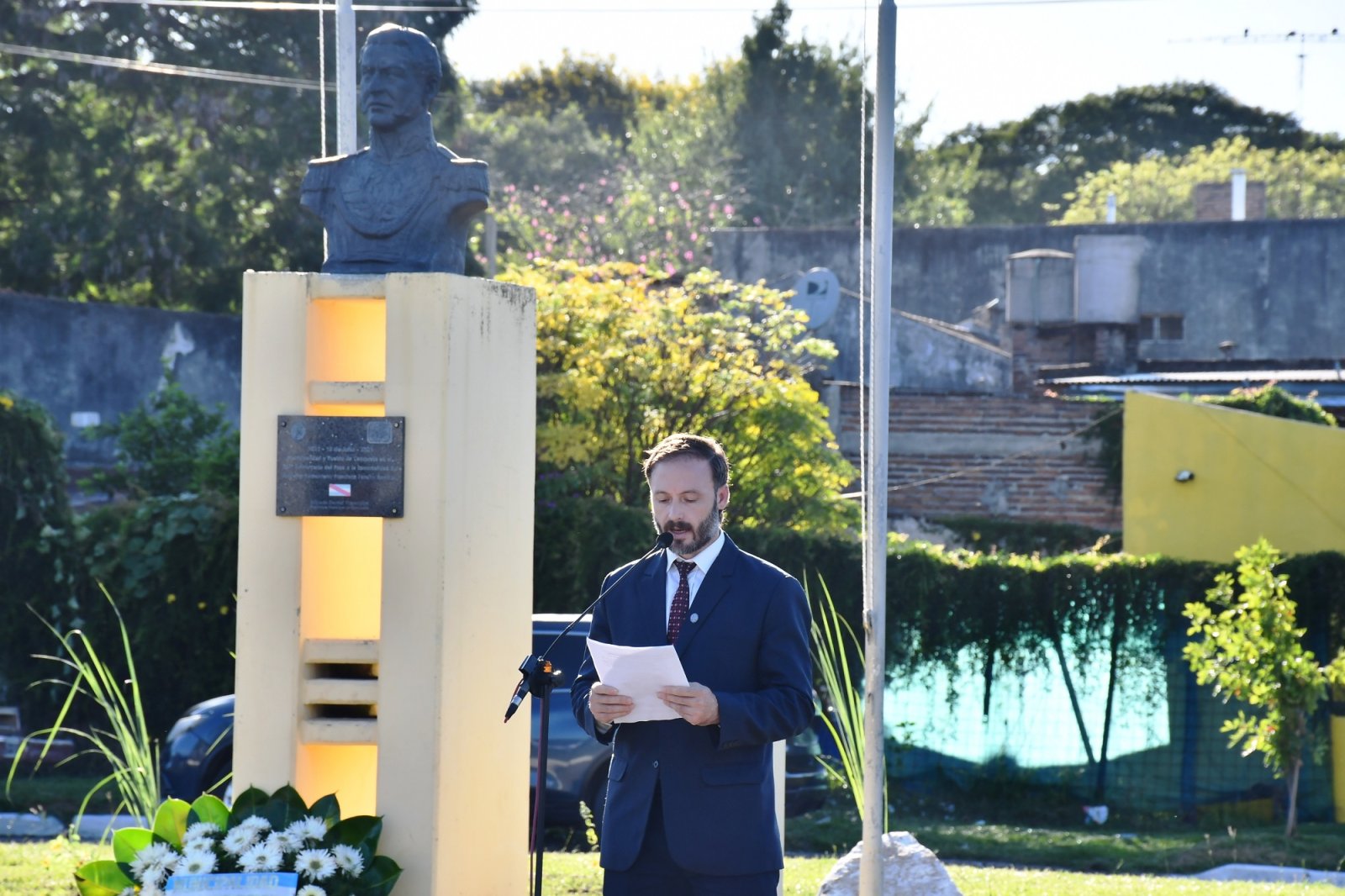 SE REALIZÓ EL ACTO POR EL 240 ANIVERSARIO DEL NATALICIO DEL GENERAL FRANCISCO “PANCHO” RAMÍREZ