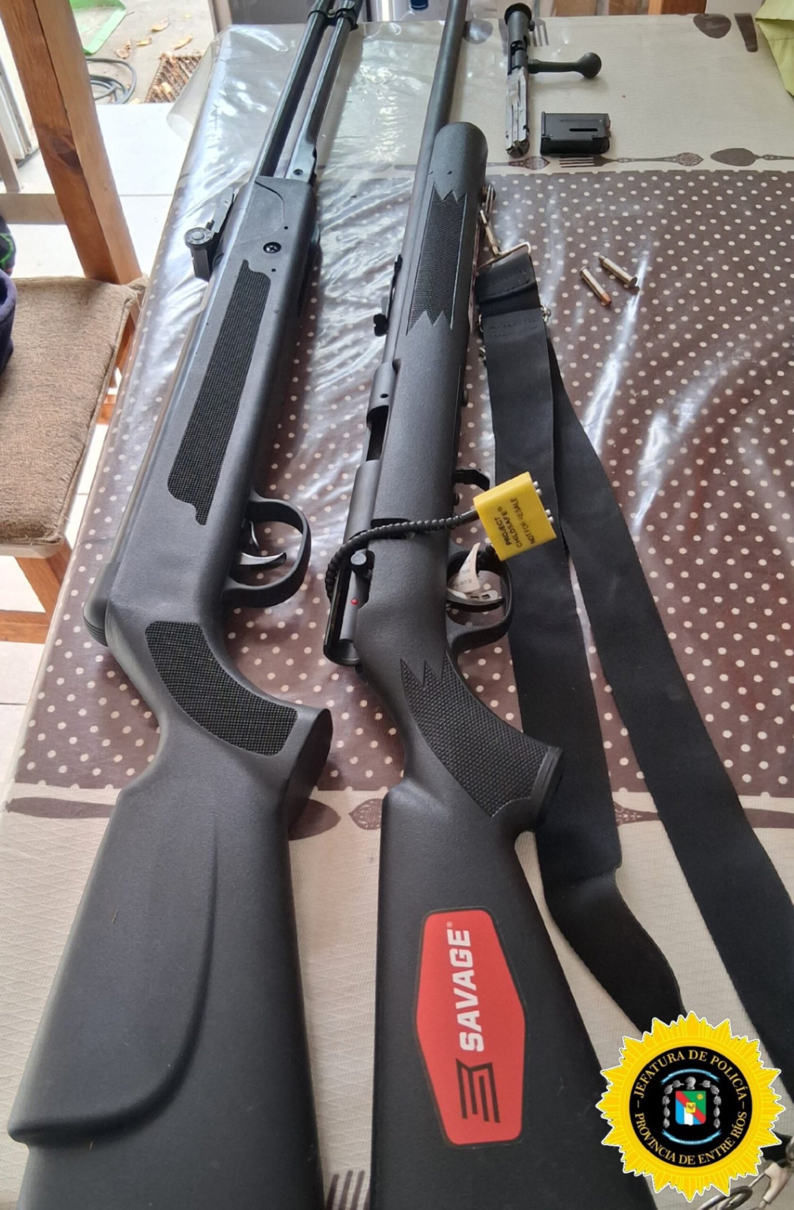 OPERATIVO CONTRA LA CAZA FURTIVA EN FEDERAL: DOS ALLANAMIENTOS CON SECUESTRO DE ARMAS Y CARNE