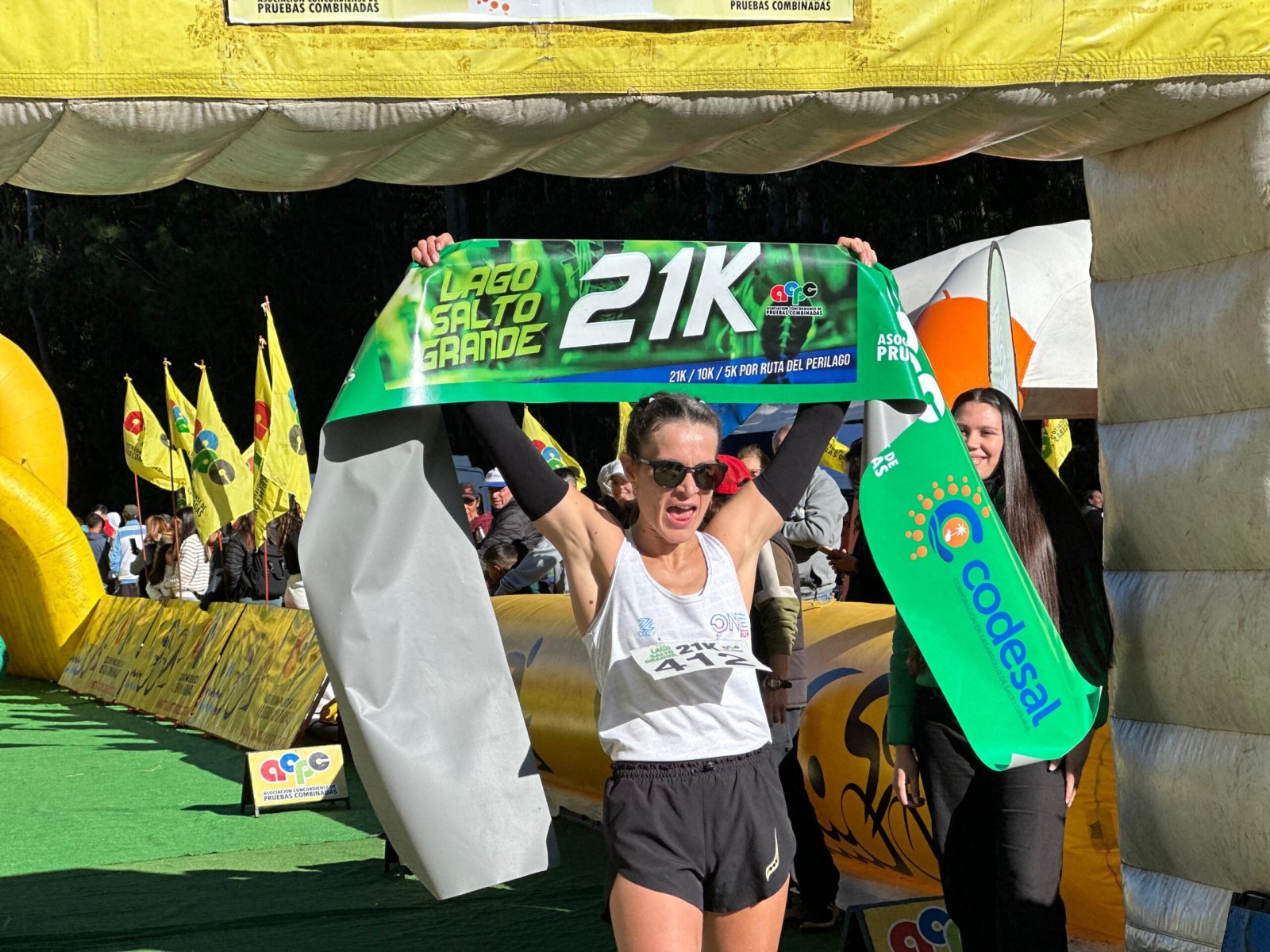 600 ATLETAS PARTICIPARON DE LA 21K LAGO SALTO GRANDE