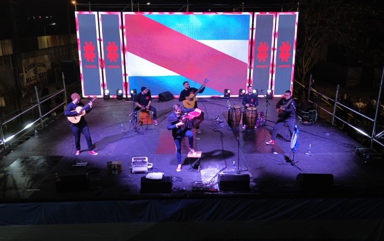 CON UN GRAN FESTIVAL PATRIO, CONCORDIA COMENZÓ A CELEBRAR EL 25 DE MAYO