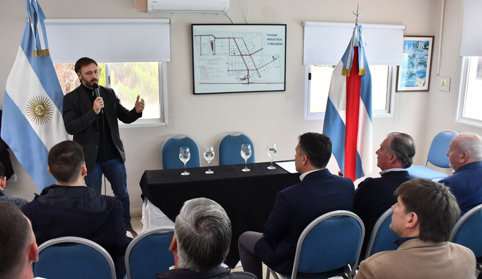 CON OBJETIVOS QUE APUNTAN AL DESARROLLO DE CONCORDIA, ASUMIERON NUEVOS DIRECTORES EN EL PARQUE INDUSTRIAL