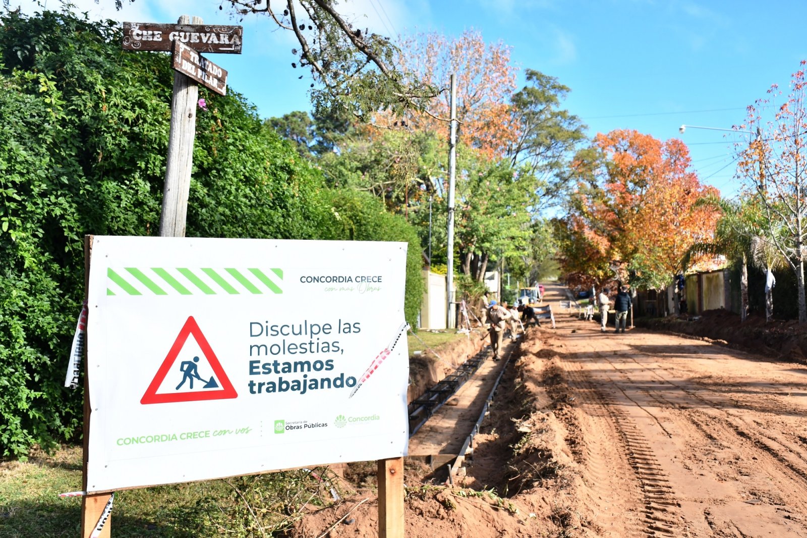 LA MUNICIPALIDAD INVIERTE 600 MILLONES DE PESOS EN OBRAS DE CORDÓN CUNETA Y DESAGÜES PLUVIALES