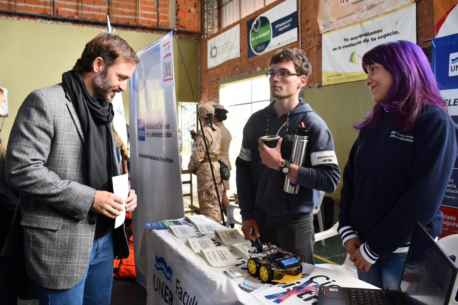 CON LA PARTICIPACIÓN DE 24 INSTITUCIONES COMENZÓ LA 23° FERIA DE LAS CARRERAS DE CONCORDIA