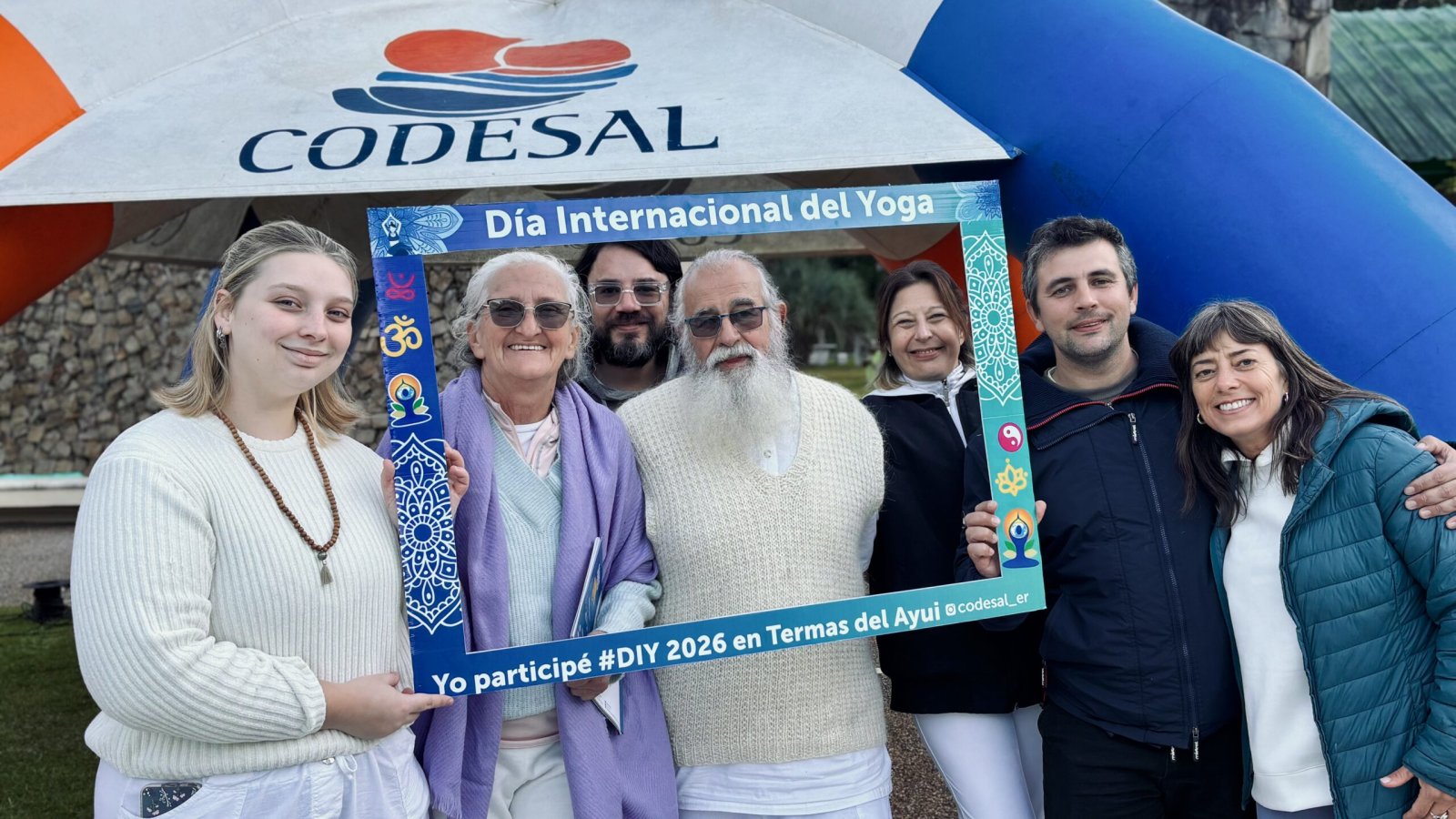 La iniciativa de CODESAL por el Día Internacional del Yoga en Termas del Ayuí