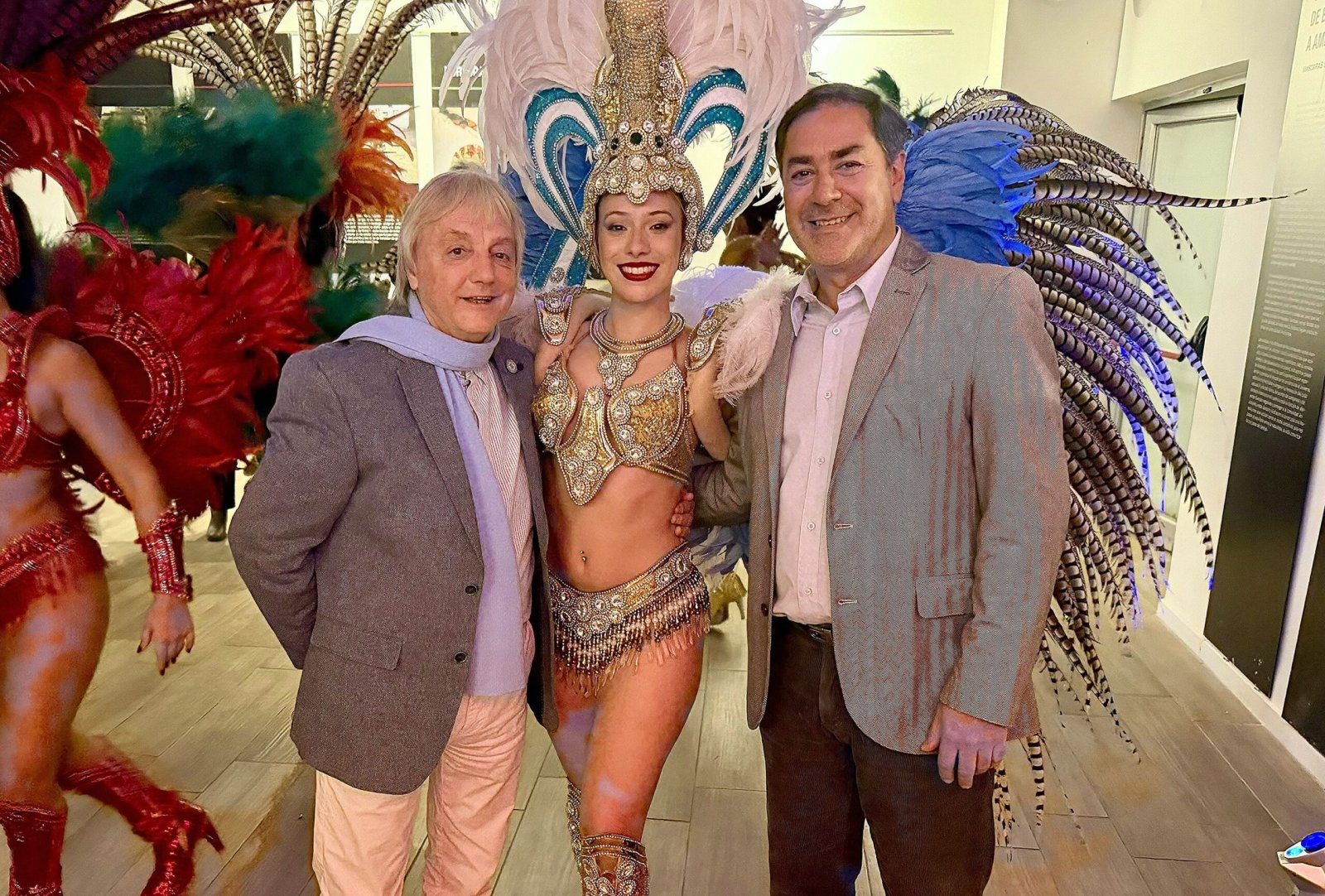 Comparsa Emperatriz representó al Carnaval de Concordia en la Muestra de Carnavales Europeos en CABA.