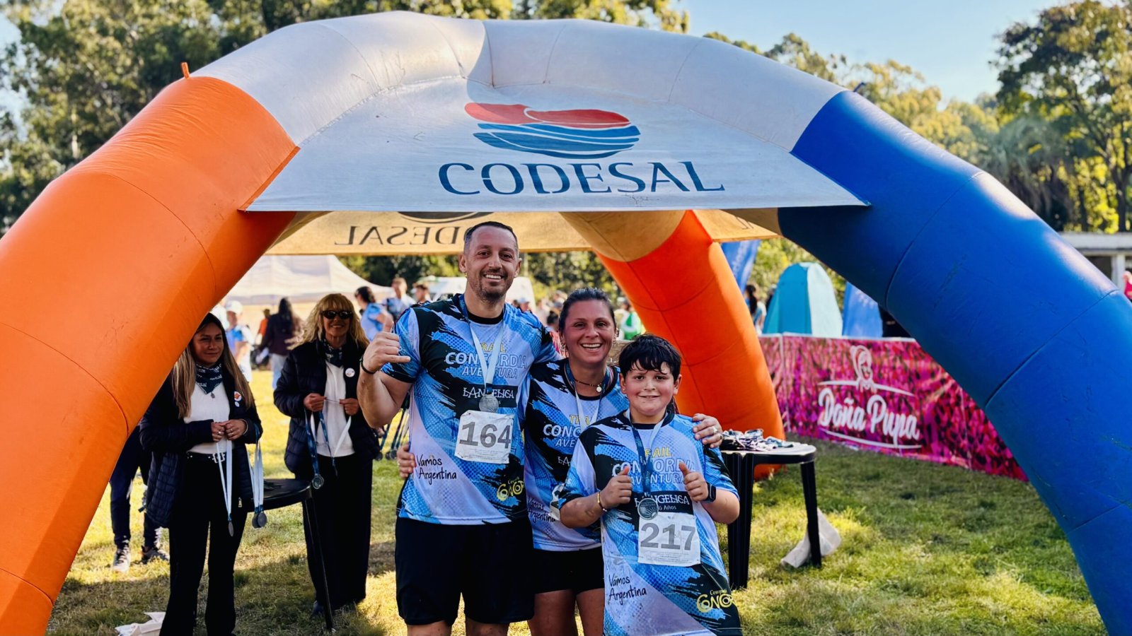 CODESAL ACOMPAÑÓ EL TRAIL AVENTURA EN “LA ANGÉLICA” Y ANUNCIA EL PRÓXIMO CRUCE SALTO GRANDE