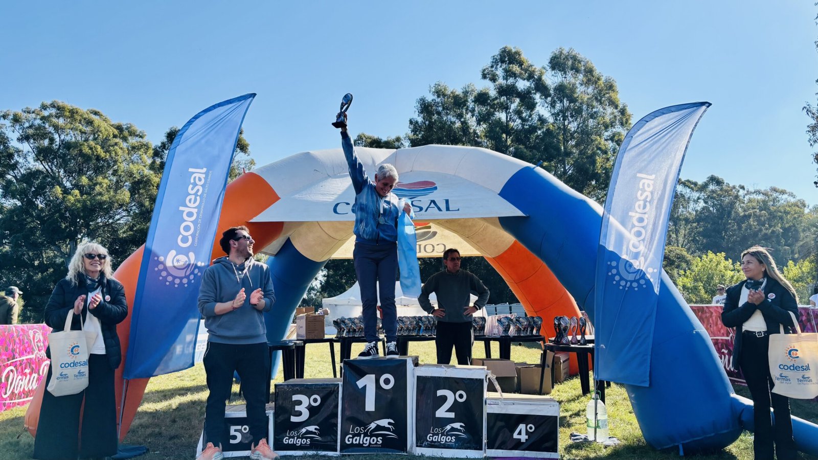 CODESAL ACOMPAÑÓ EL TRAIL AVENTURA EN “LA ANGÉLICA” Y ANUNCIA EL PRÓXIMO CRUCE SALTO GRANDE