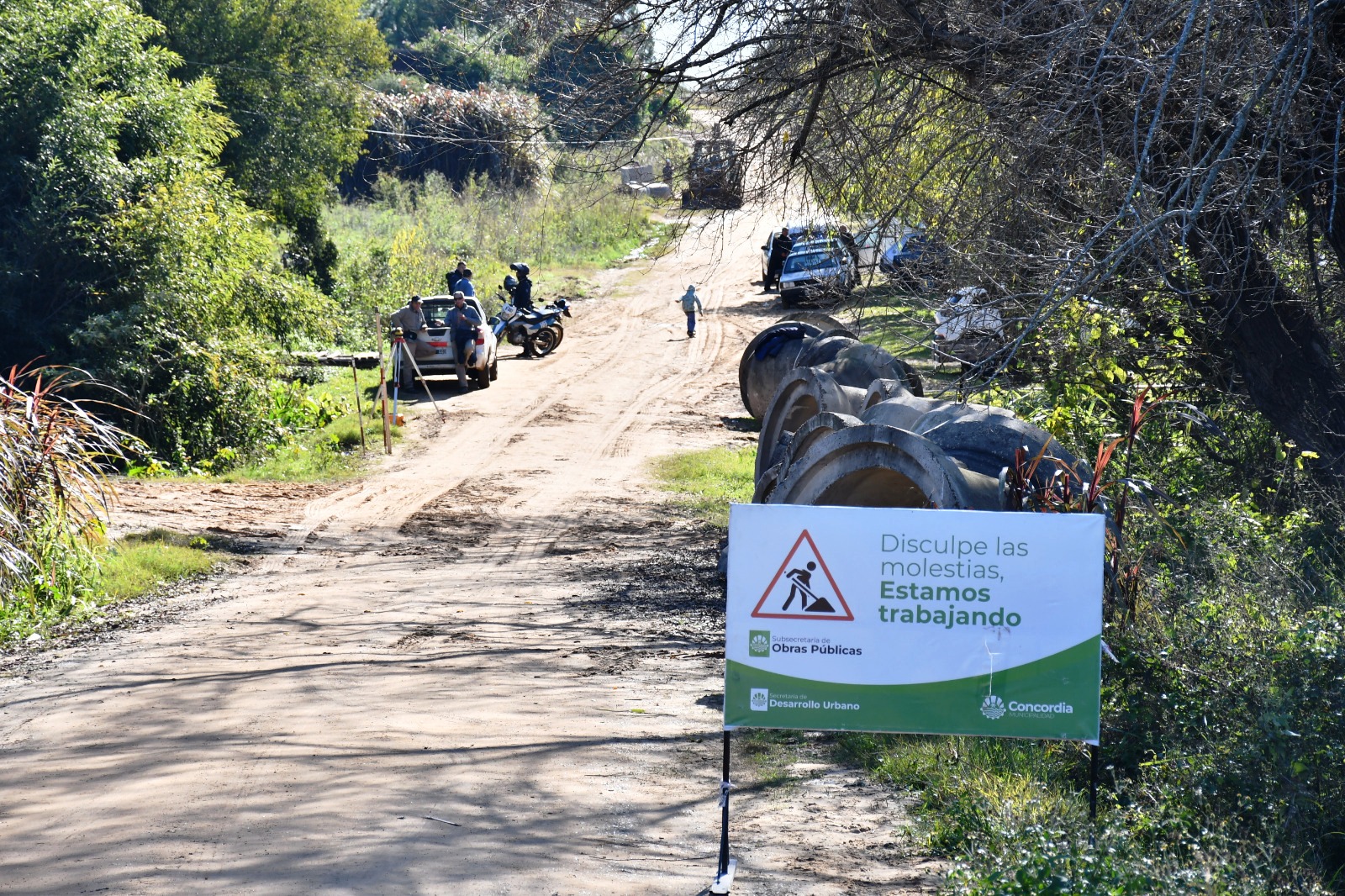 CON UNA INVERSIÓN DE 600 MILLONES DE PESOS LA MUNICIPALIDAD REALIZA OBRAS HIDRÁULICAS EN DISTINTOS PUNTOS  DE LA CIUDAD