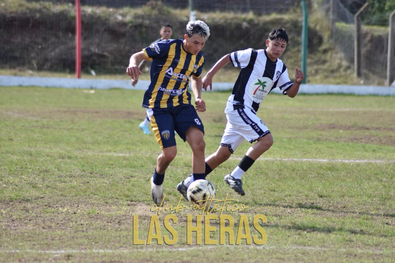 BENJAMÍN LÓPEZ HIZO HISTORIA Y SE CONVIRTIÓ EN EL PRIMER JUGADOR FORMADO EN LAS INFERIORES DEL CLUB ATL ÉTICO LAS HERAS EN DEBUTAR EN PRIMERA