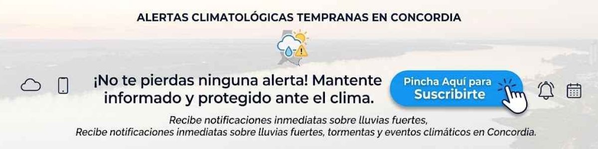 ALERTAS CONCORDIA CLIMA